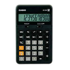 Casio Hesap Makinasi Masaüstü 12 Hane AX-12B