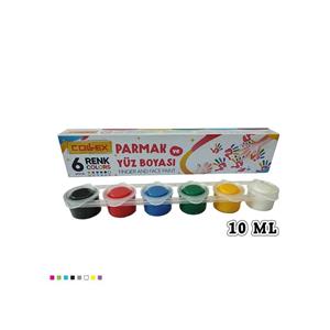 Collex Parmak ve Yüz Boyası 10ml 6 Renk 5222