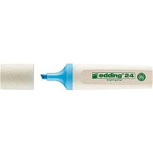 Edding Ecoline Fosforlu Kalem Mavi 24