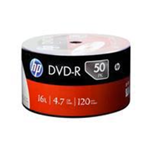 Hp Dvd-R 16x 4.7gb 50li Cakebox