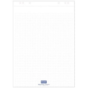 Kraf Flipchart Kağıdı Rulo 64x90 Dot Klavuz Çizgili 25yp 712G