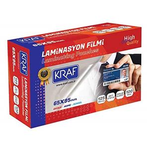 Kraf Laminasyon Filmi 65X95mm 125mic 100lü 2126