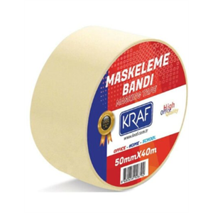 Kraf Maskeleme Bandı 50mmx40m 4050G