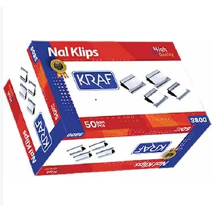 Kraf Nal Clips Yedeği 50li 380G