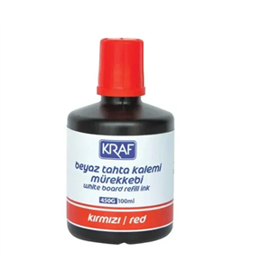 Kraf Tahta Kalemi Mürekkebi 100ml Kırmızı 450G