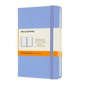 Moleskine Defter Çizgili Cep Boy Sert Kapak 9x14 Ortanca Mavi