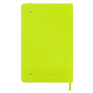 Moleskine Defter Çizgili Cep Boy Soft Kapak 9x14 Limon Yeşil