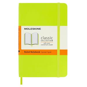 Moleskine Defter Çizgili Cep Boy Soft Kapak 9x14 Limon Yeşil