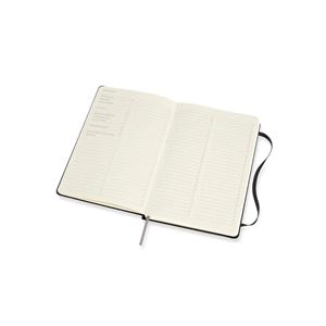 Moleskine Defter Çizgili Large Pro Sert Kapak 13x21 Siyah