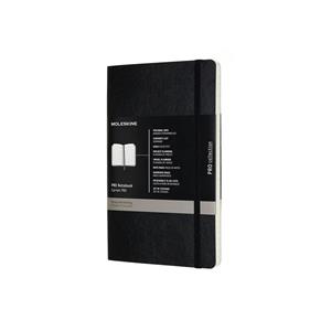 Moleskine Defter Çizgili Large Pro Soft Kapak 13x21 Siyah