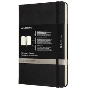 Moleskine Defter Çizgili Large Proje Planlayıcı Sert Kapak 13x21 Siyah