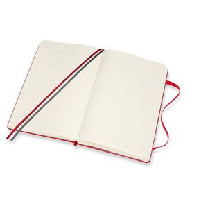 Moleskine Defter Çizgili Large Sert Kapak 240 syf 13x21 Kırmızı