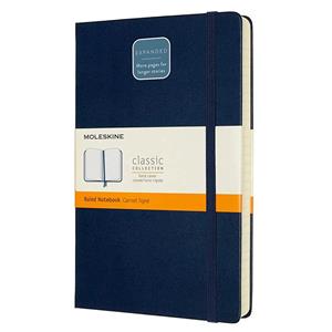 Moleskine Defter Çizgili Large Sert Kapak 400 syf 13x21 Safir Mavi