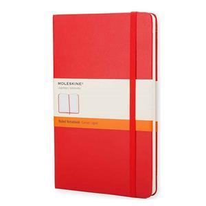 Moleskine Defter Çizgili Large Soft Kapak 400 syf 13x21 Kırmızı