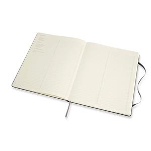 Moleskine Defter Çizgili XL Pro Sert Kapak 19x25 Siyah