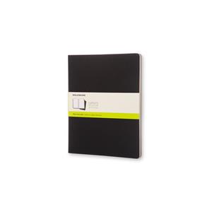 Moleskine Defter Düz Cep Boy Cahiers Soft Kapak 3lü 9x14 Siyah