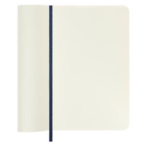 Moleskine Defter Düz Cep Boy Soft Kapak 9x14 Safir Mavi