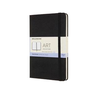 Moleskine Defter Düz Eskiz Albümü Cep Boy Sert Kapak 9x14 Siyah