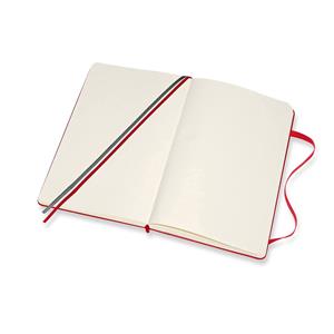 Moleskine Defter Düz Large Sert Kapak 240 syf 13x21 Kırmızı