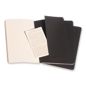 Moleskine Defter Düz Large Soft Kapak 3lü 13x21 Siyah