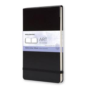 Moleskine Defter Düz Large Suluboya Albümü Sert Kapak 13x21 Siyah