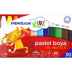 Pensan Kidz Pastel Boya 12 Renk 98060