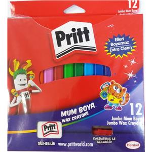 Pritt Jumbo Pastelboya 12li Silinebilir1655