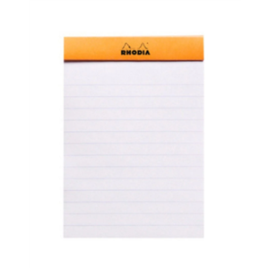 Rhodia 85x120 Çizgili Bloknot Turuncu Kapak 80yp 12600