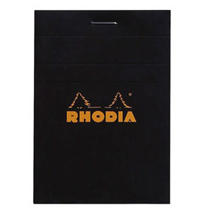 Rhodia A7 Kareli Bloknot Siyah Kpk 80gr RB112009