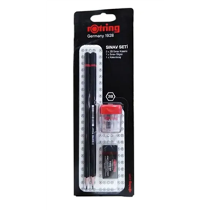 Rotring Sınav Seti 2Kalem+silgi+kalemtraş