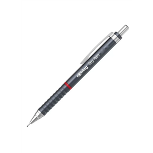 Rotring Tikky Retro Versatil Kalem 0.5mm Metalik Gri 2202567