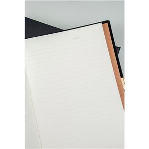 Scrikss Toledo Premium Defter A5 Siyah & 88 Tükenmez Mat Siyah Set SD-700-1