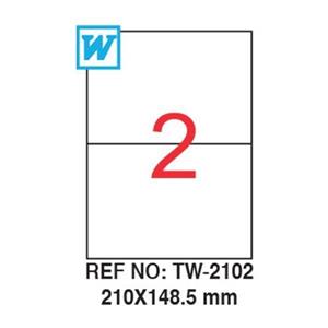 Tanex Laser Etiket 210x148.5mm TW-2102