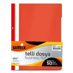 Umix A4 Telli Eco Dosya 50li Kırmızı U1180P-KI-ECO