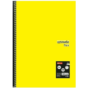 MyNote Defter Çizgili Flex PP Kapak Spiralli 140yp A4 Neon 30001893