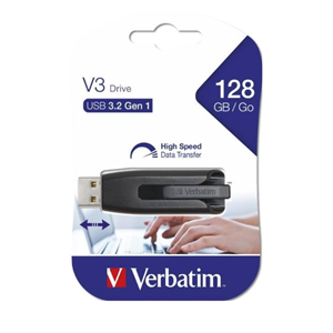 Verbatim 128gb Usb 3.2 Gen 1 V3 Drive Flash Bellek 49189