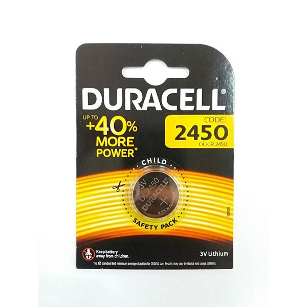 Duracell Düğme Pil 2450 3 Volt