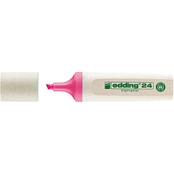 Edding Ecoline Fosforlu Kalem Pembe 24