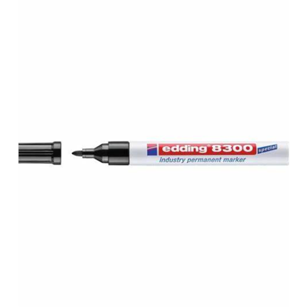 Edding Permanent Marker Endüstriyel Siyah E-8300