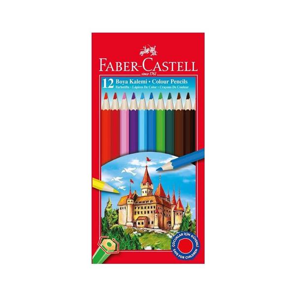 Faber Castell Redline Kuruboya 12li Tam Boy 5171116312