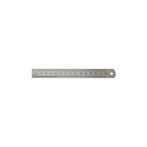 Kraf Cetvel Çelik 15cm Inç Ölçülü 515g