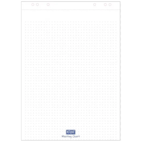 Kraf Flipchart Kağıdı Rulo 64x90 Dot Klavuz Çizgili 25yp 712G