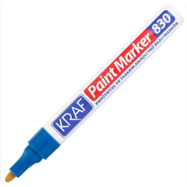 Kraf Paint Markör Mavi 830