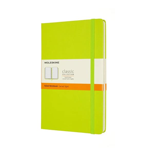 Moleskine Defter Çizgili Cep Boy Sert Kapak 9x14 Limon Yeşil