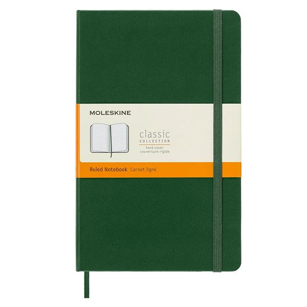 Moleskine Defter Çizgili Large Sert Kapak 240 syf 13x21 Yeşil