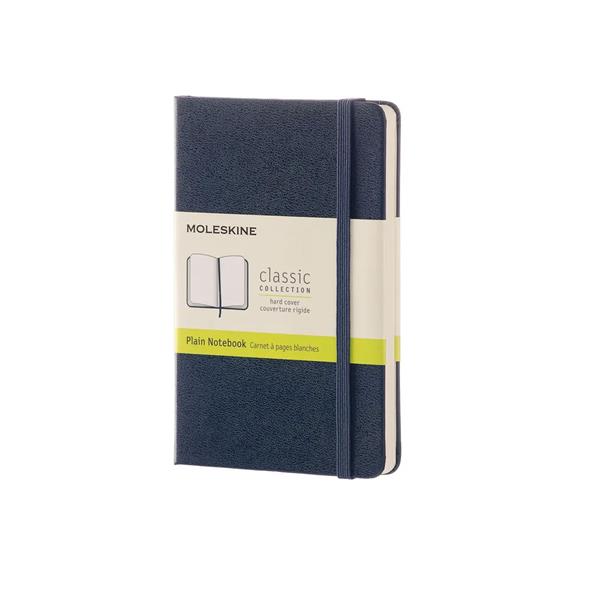 Moleskine Defter Düz Cep Boy Sert Kapak 9x14 Safir Mavi