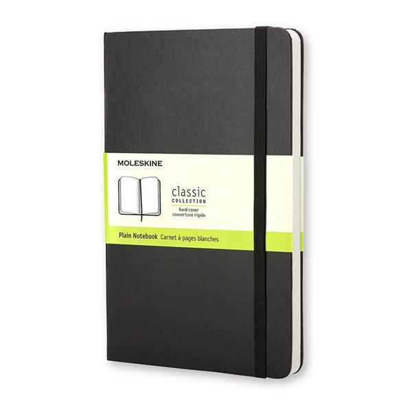 Moleskine Defter Düz Cep Boy Sert Kapak 9x14 Siyah