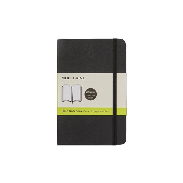 Moleskine Defter Düz Cep Boy Soft Kapak 9x14 Siyah