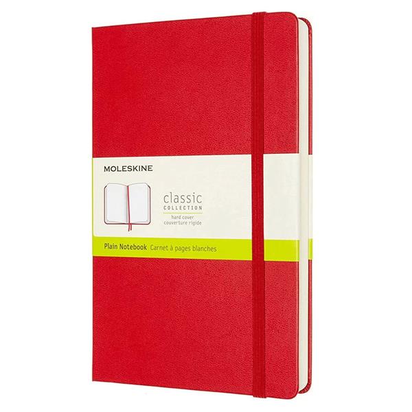 Moleskine Defter Düz Large Sert Kapak 240 syf 13x21 Kırmızı