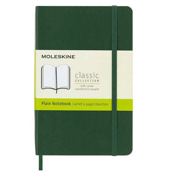 Moleskine Defter Düz Large Soft Kapak 192 syf 13x21 Yeşil